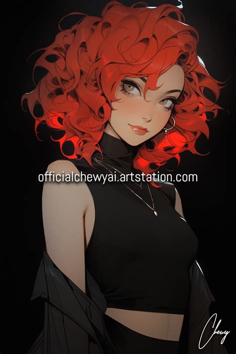 anime hair curls|anime curly hair girl.